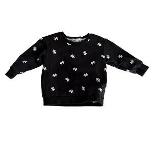 Miles the Label Gray Puzzle Piece Sweatshirt Size 12 Months